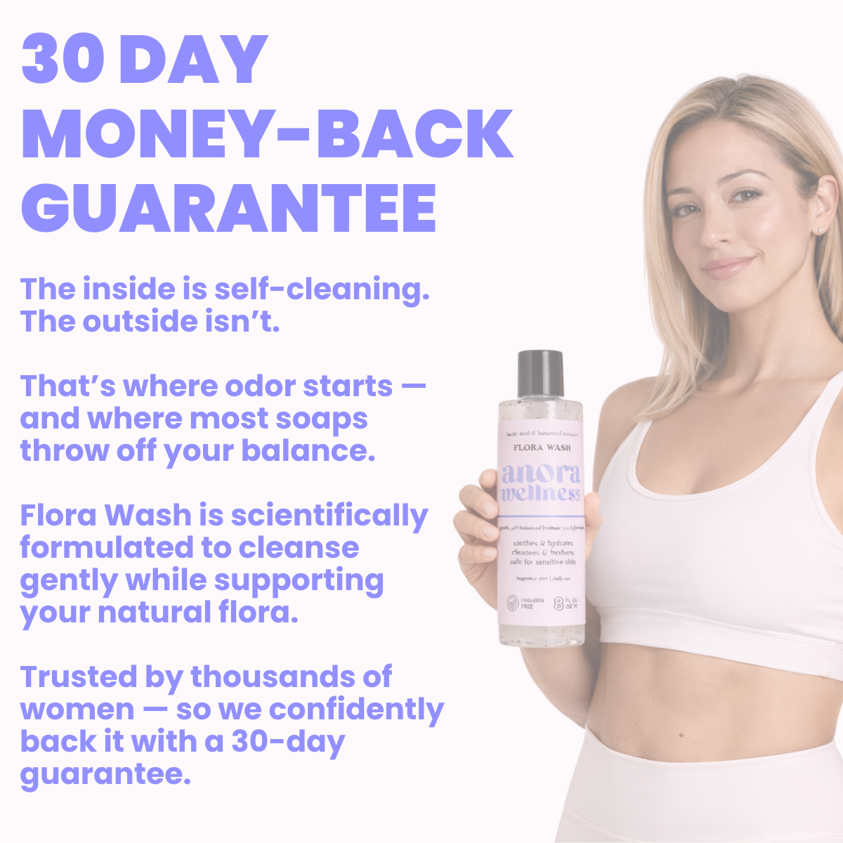 Flora Wash - pH Balancing Cleanser